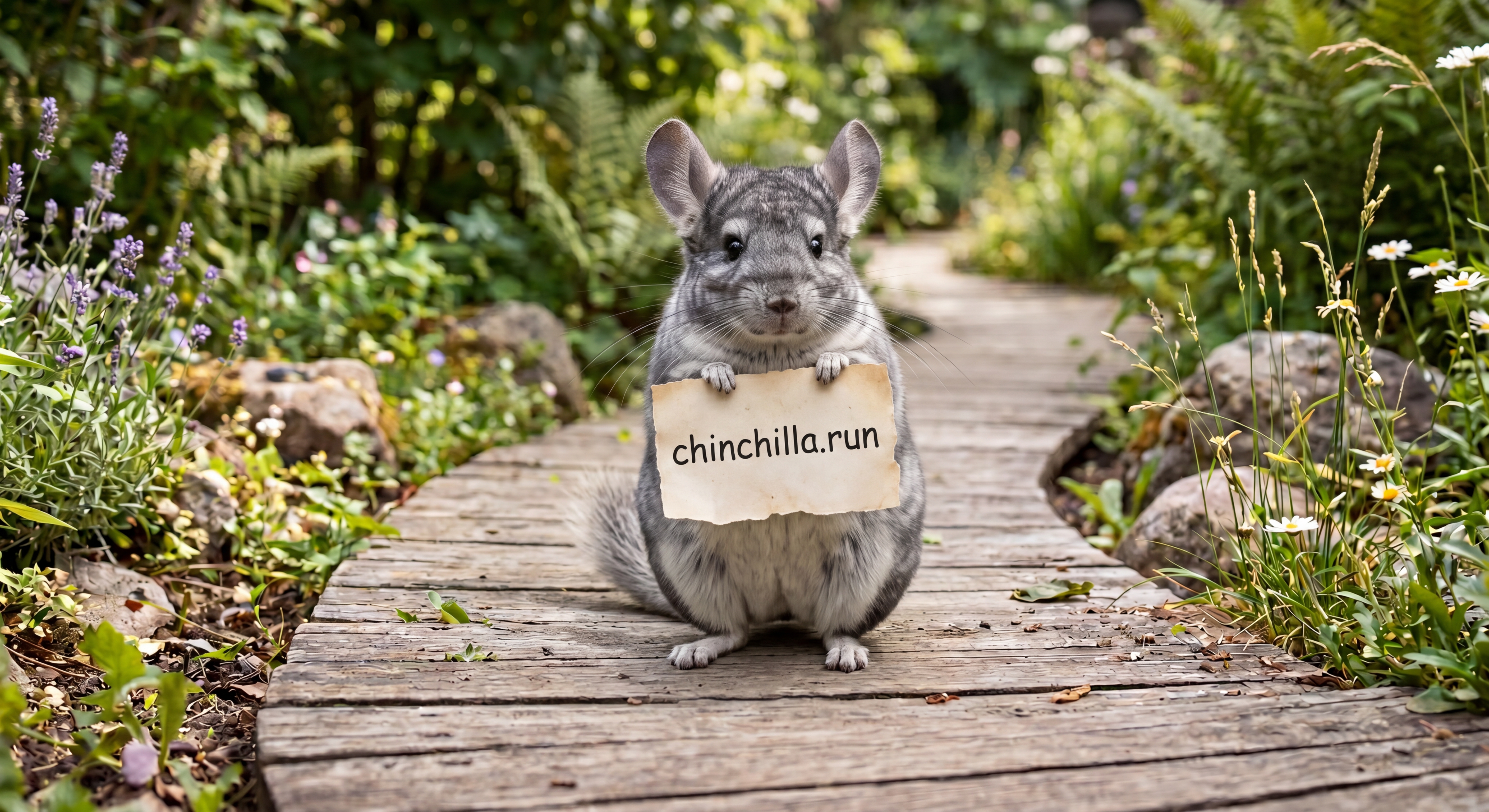 omg very cute chinchilla